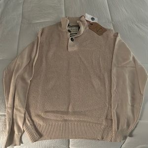 Weatherproof vintage white sweater vest | size M